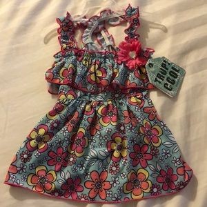 Simply wag flower 🌸 dress 🌺